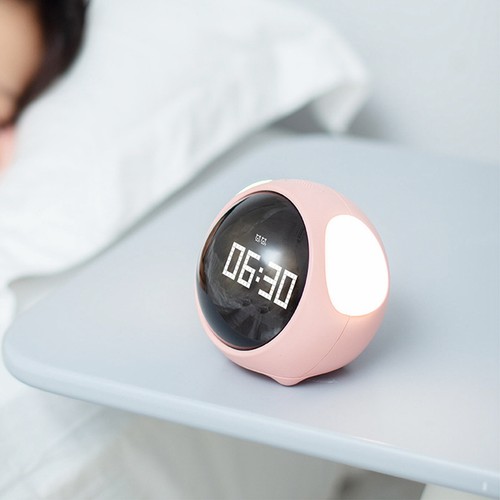 Pink expression clock cute dog - expression,