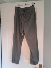 Zara Grey Fabric Joggers. size