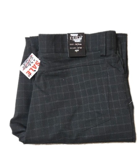 Duke alfa black check - check, pocket