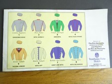 Prix de l'Arc de Triomphe Longchamp Oct 5th 1986 Winner Dancing Brave