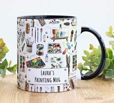 Art Painting Mug, Personalised