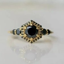 Black diamond ring with - 2,
