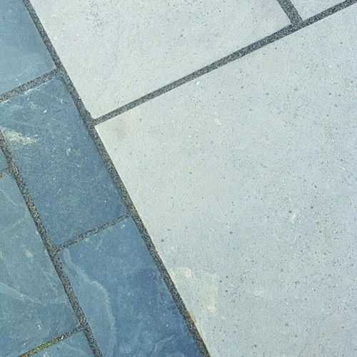 Brazilian black slate setts - slate,