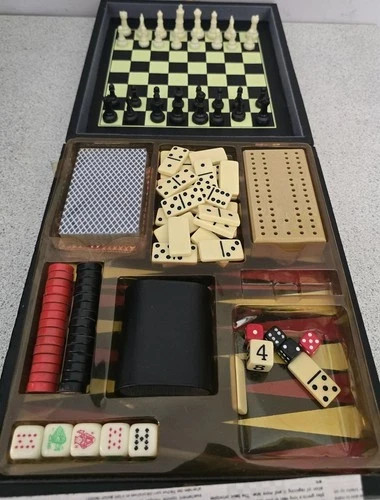 Vintage wooden games - vintage,