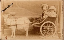 c1883 MARGATE CDV CHILDREN IN
