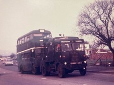 AEC Matador Breakdown Truck At Whalebone Lane Romford Colour Photograph