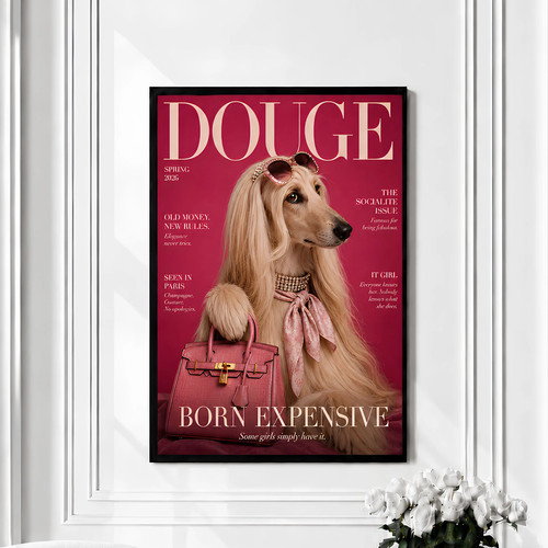 Afghan hound douge fashion - afghan,