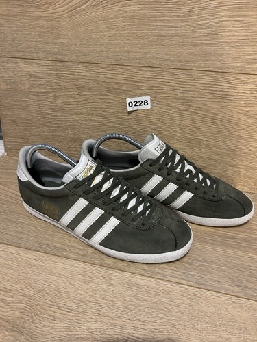 Adidas gazelle khaki - khaki, retro