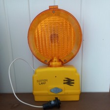 Vintage Railway Lamp. 1980s Flashing Red Light railway memorabilia...