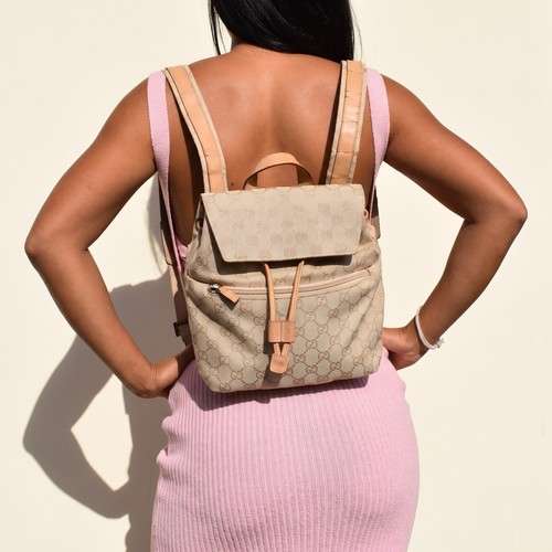 Vintage beige gucci mini - beige,