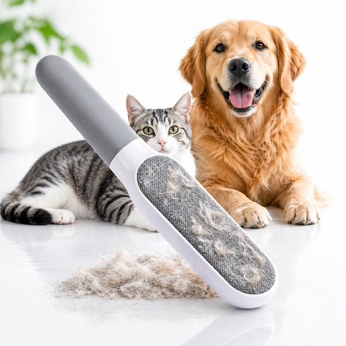 Reusable pet hair remover lint - reusable,