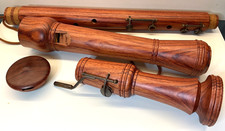 KUNG bass recorder Swiss Made Bubinga rosewood F Baroque/English fingering