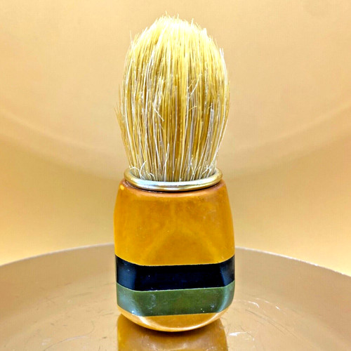Vtg bakelite shaving brush - vtg,