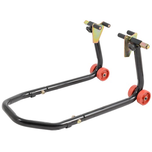 Front fork paddock stand - front,