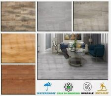 Luxury Click SPC Vinyl Flooring 100% Waterproof Bathroom Kitchen 1.74M² Packs