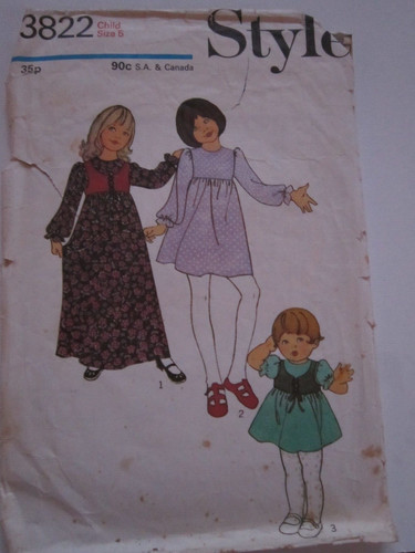 Vintage sewing pattern - pattern, style