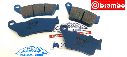 Brembo front rear brake pads - front, +