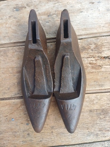 Antique pair cast iron - antique,