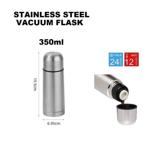 Stainless steel water flask - 1l,