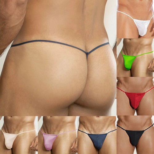 Men string thong pouch - men's,
