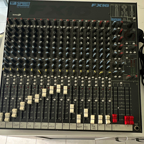 Soundcraft spirit fx16 - soundcraft,