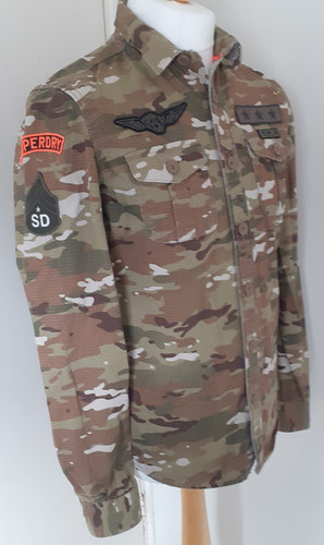 Superdry military shirt - military,