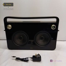 TDK LIFE ON RECORD ETP68102BLK 2 SPEAKER BOOMBOX READ DESCRIPTION