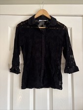 Lace See Thru Top From Anne