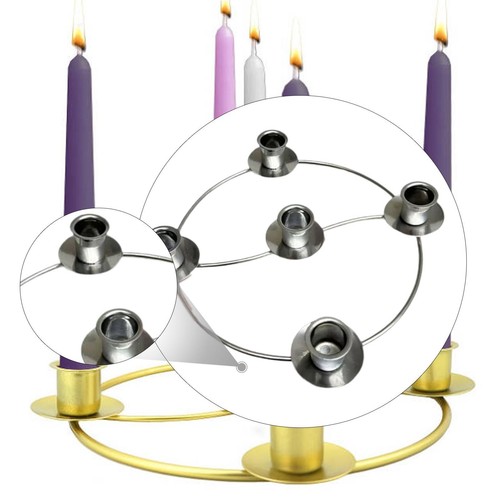 Advent ring candle - ring, holder