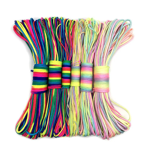 31m rainbow paracord - 31m, rope