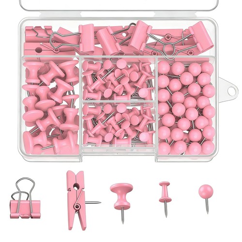 200 pcs pink push - pcs, thumb