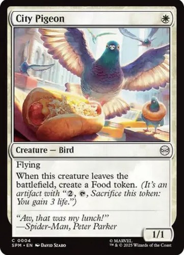 City pigeon marvel - pigeon, marvel’s