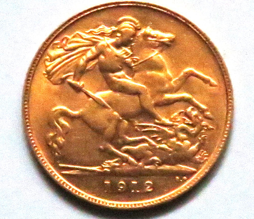 Great britain 1912 half - great,