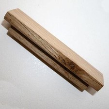 Wooden Door Handles in Solid Oak | Bar Handles for Cupboards Cabinets & Drawers