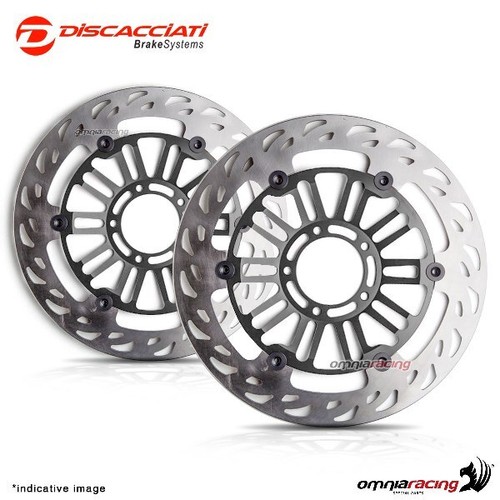 Front floating discs - front,