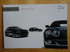 JAGUAR X and S TYPE Sports Collection orig 2004 UK Mkt Sales Brochure