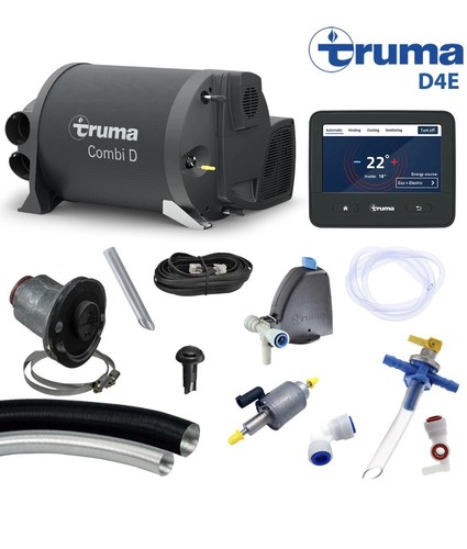 Truma combi d4e water space - water,