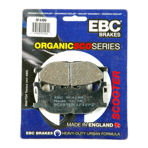 Ebc front brake pads sfa199 - brake,