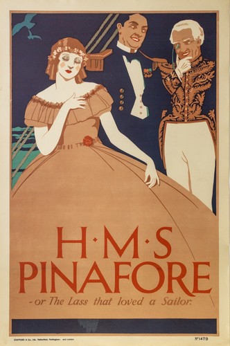Hms pinafore gilbert - hms, &