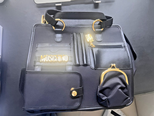 Vintage moschino logo bag - moschino,