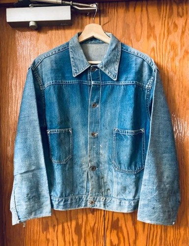 Denim jacket 1920s vintage - denim,
