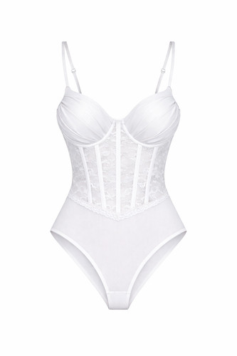 Women lace corset bodysuit - women’s,