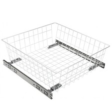 Wardrobe Wire Basket Pull-Out