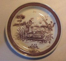 India jane porcelain plate - jane,