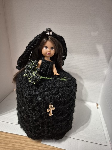 Gothic bride retro toilet - gothic,