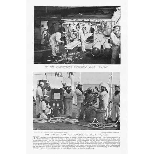 Hms blake carpenters workshop - blake,
