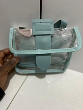 Women's Red Satin Clutch Bag