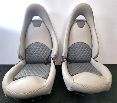 Tvr tuscan seats - dove, grey