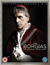 The Borgias: Seasons 1 and 2 DVD (2012) Jeremy Irons cert 15 7 discs Great Value