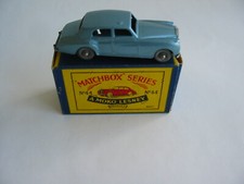 MATCHBOX LESNEY MOKO DIECAST No 44 ROLLS ROYCE SILVER CLOUD GMW 1st ISSUE BOXED